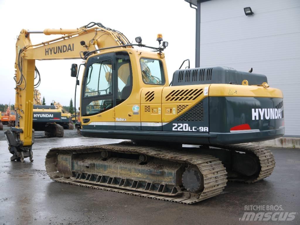 Hyundai R 220 LC-9A Paletli ekskavatörler