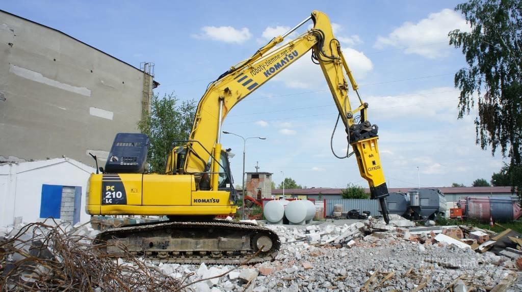 TUR G110S 2450kg Hidrolik kırıcılar