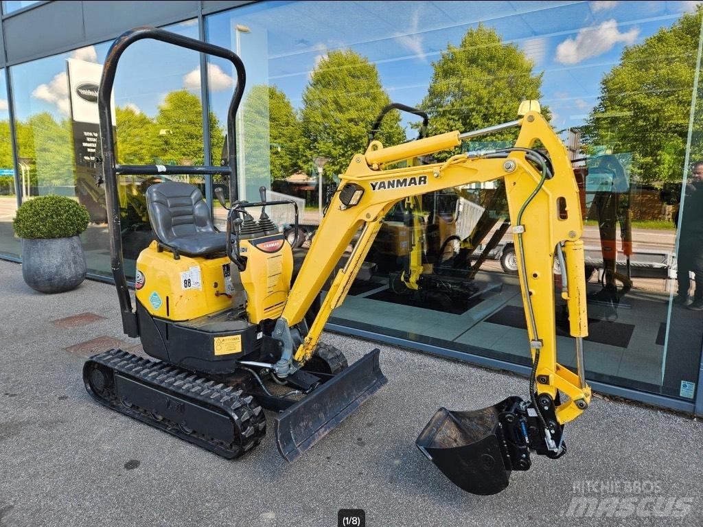 Yanmar Vio 10-2 A Mini ekskavatörler, 7 tona dek