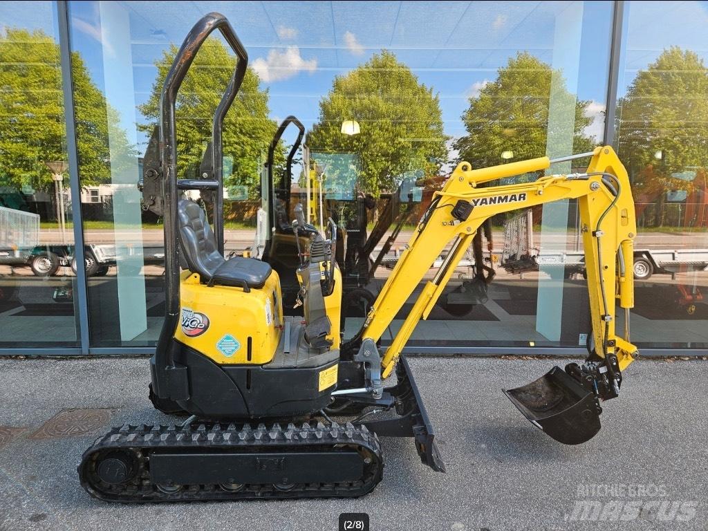 Yanmar Vio 10-2 A Mini ekskavatörler, 7 tona dek
