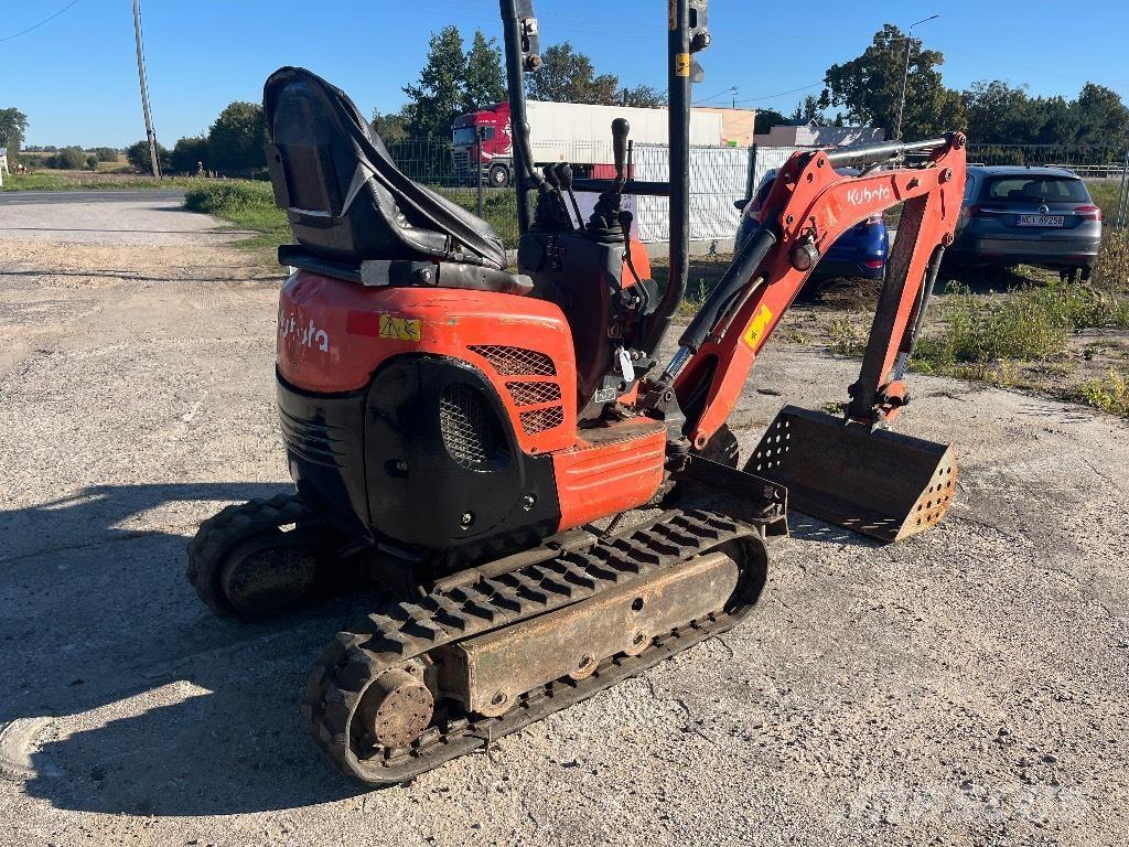 Kubota U10-3 Mini ekskavatörler, 7 tona dek