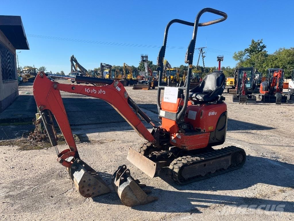 Kubota U10-3 Mini ekskavatörler, 7 tona dek