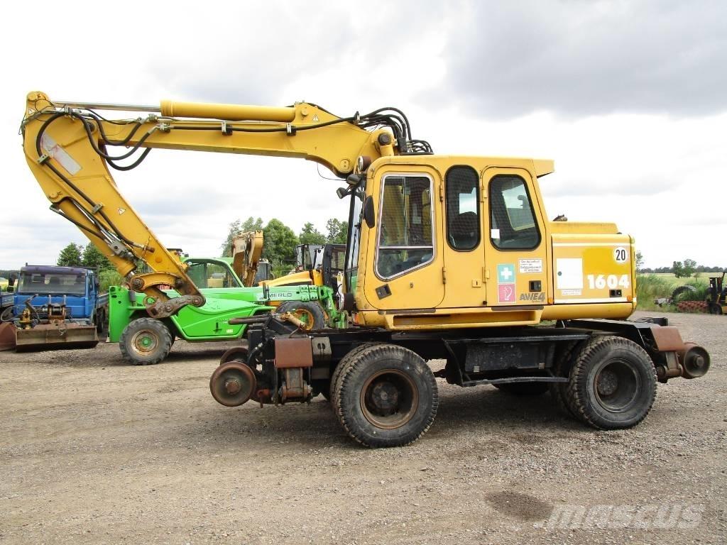 Atlas 1604 ZW Lastik tekerli ekskavatörler