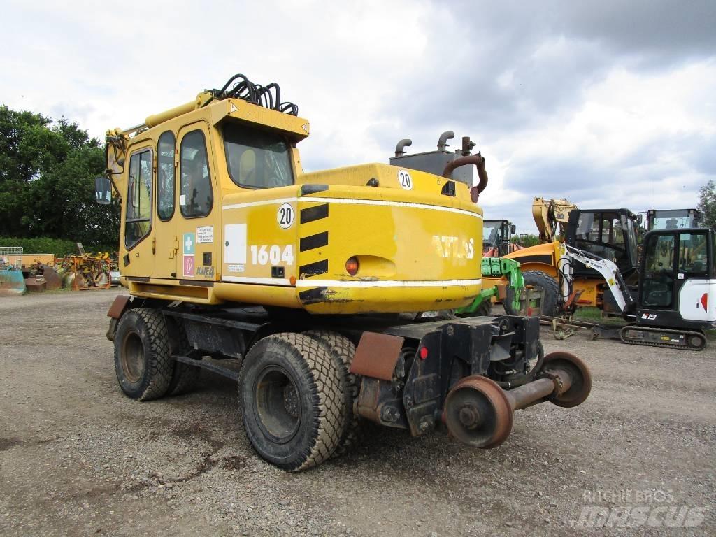 Atlas 1604 ZW Lastik tekerli ekskavatörler
