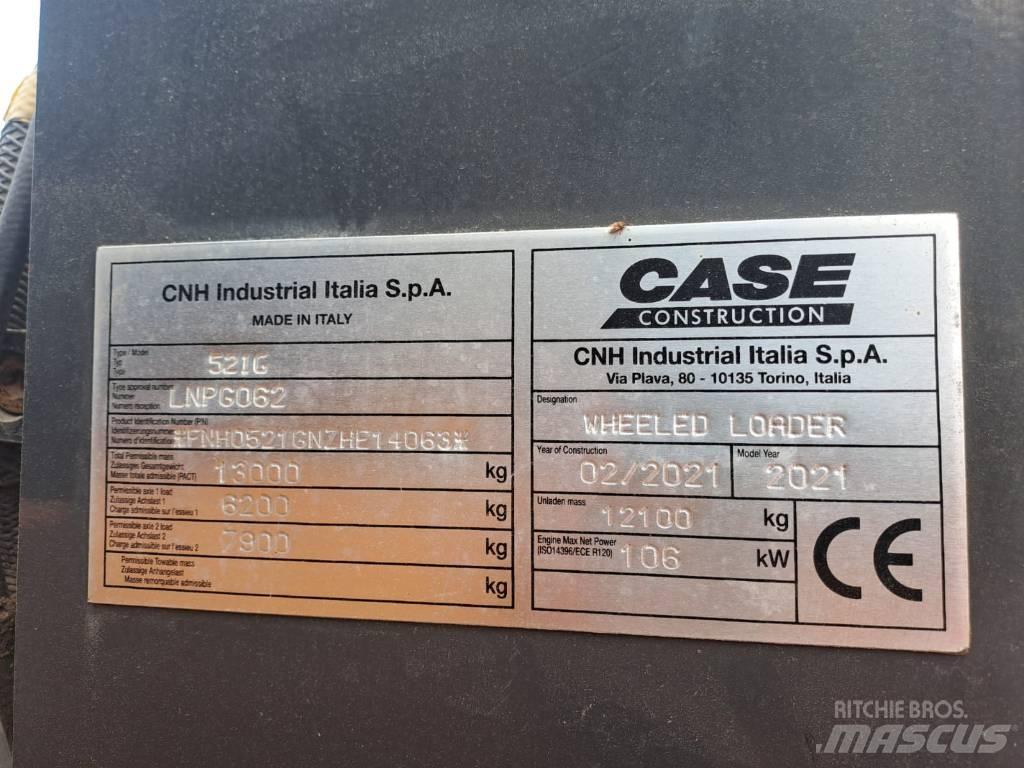 CASE 521 G XR Tekerlekli yükleyiciler