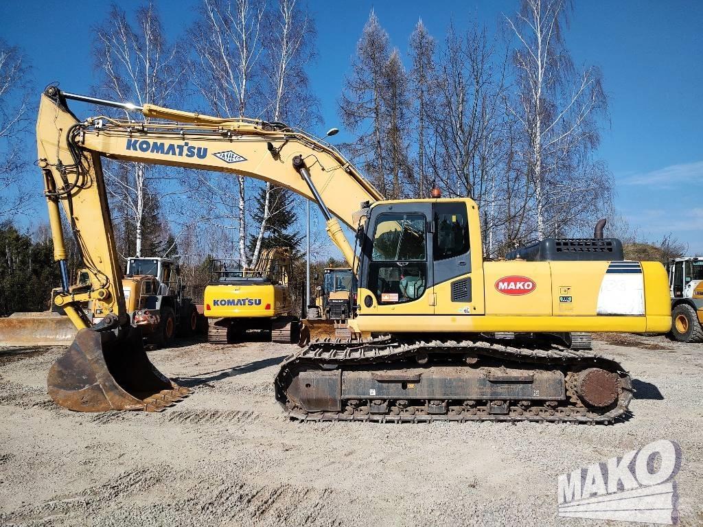 Komatsu PC 350 Paletli ekskavatörler