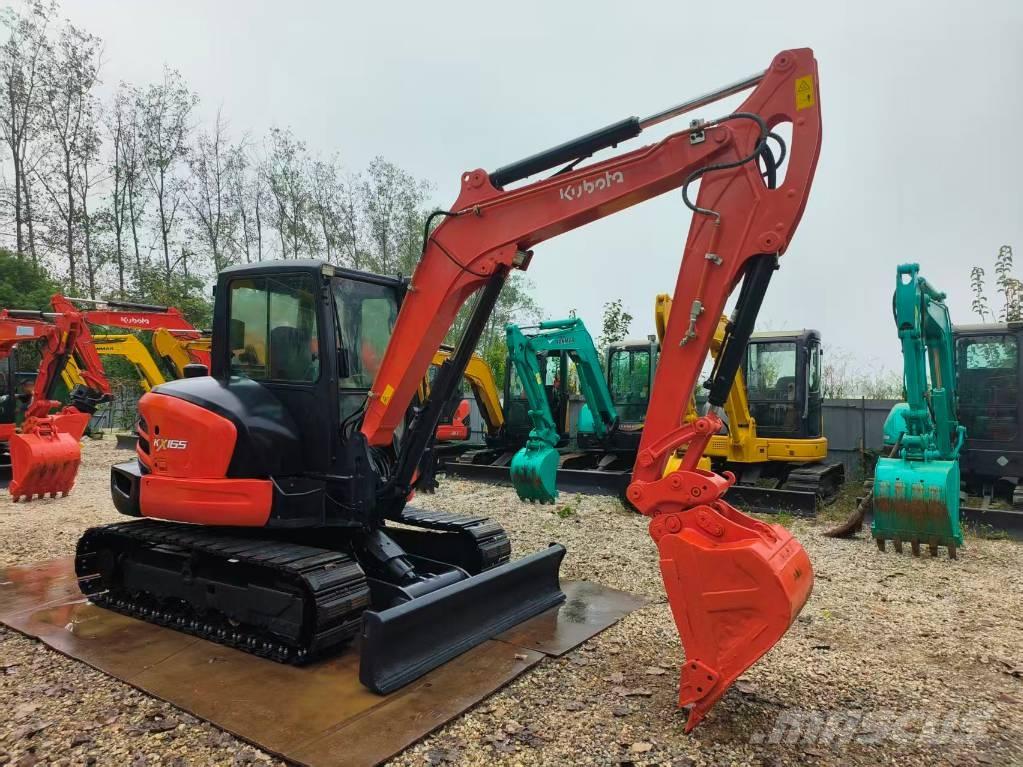 Kubota KX 165 Mini ekskavatörler, 7 tona dek