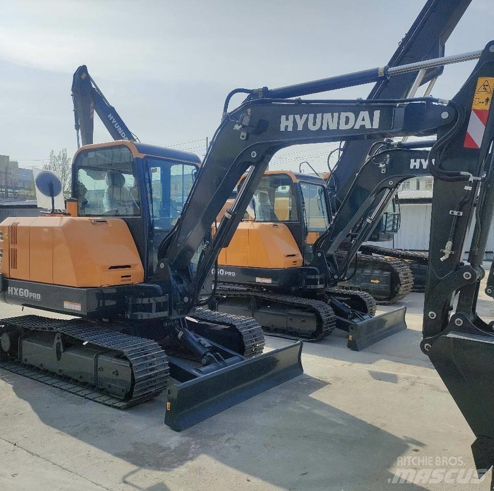 Hyundai HX 60PRO Paletli ekskavatörler