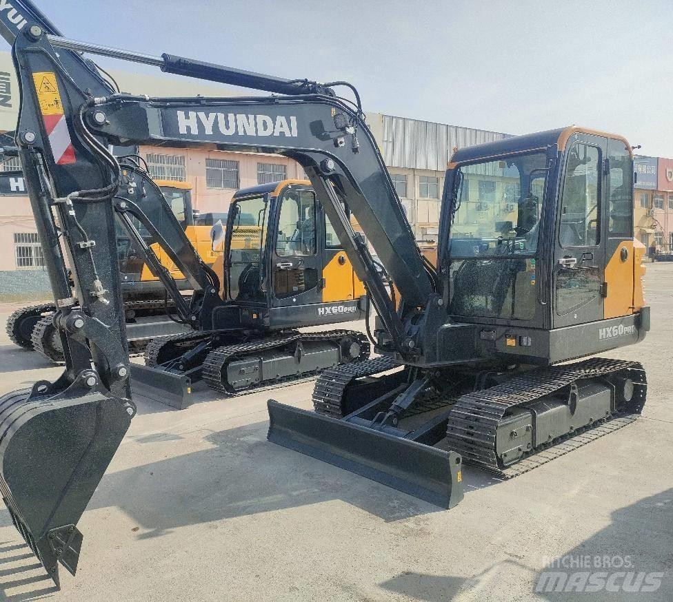 Hyundai HX 60PRO Paletli ekskavatörler