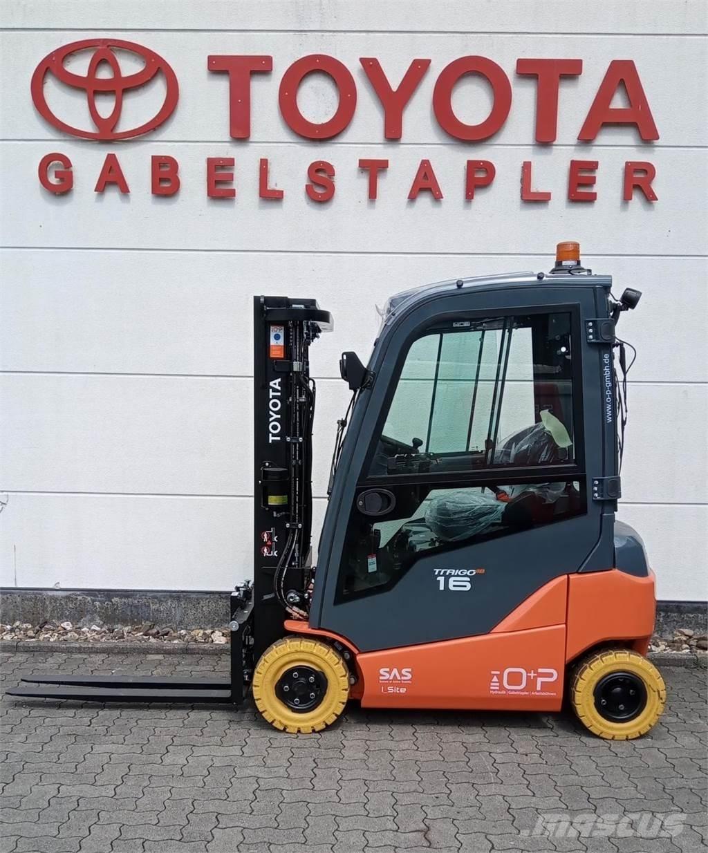 Toyota 8FBMK16T Elektrikli forkliftler