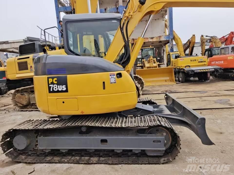 Komatsu PC78US Mini ekskavatörler, 7 tona dek