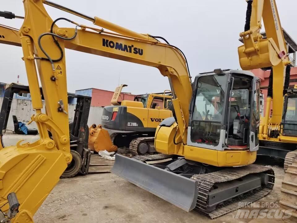 Komatsu PC78US Mini ekskavatörler, 7 tona dek