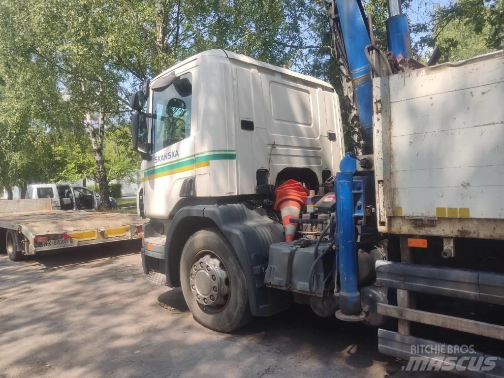 Scania P310 Araç üzeri vinçler