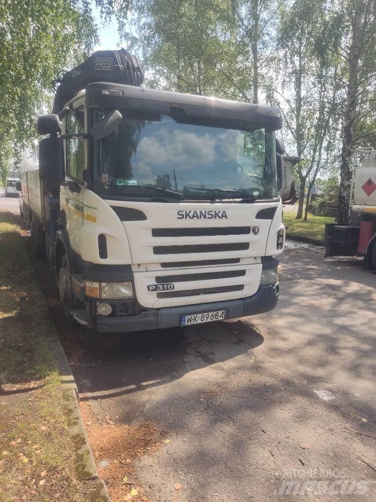 Scania P310 Araç üzeri vinçler