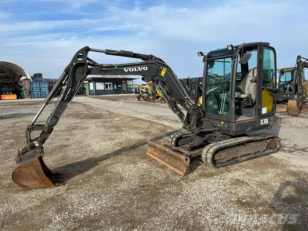 Volvo EC 35 D Mini ekskavatörler, 7 tona dek