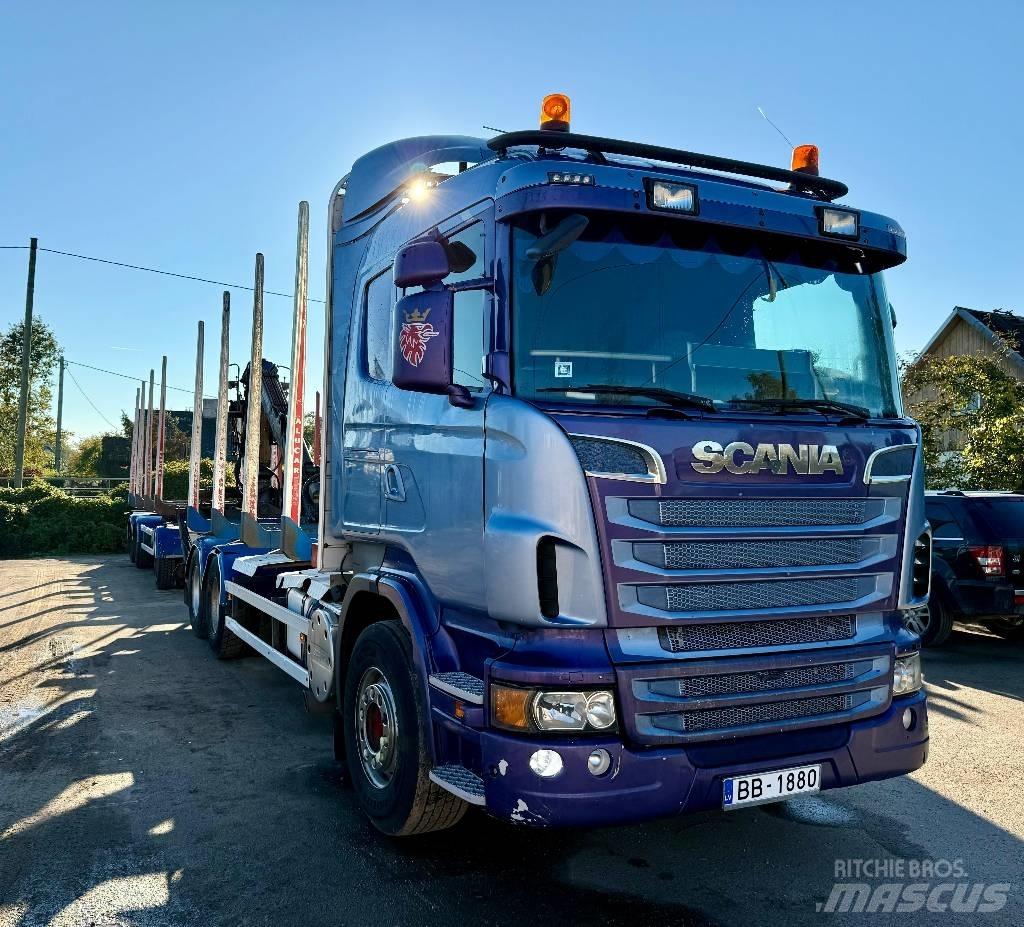 Scania R 500 Tomruk kamyonlari