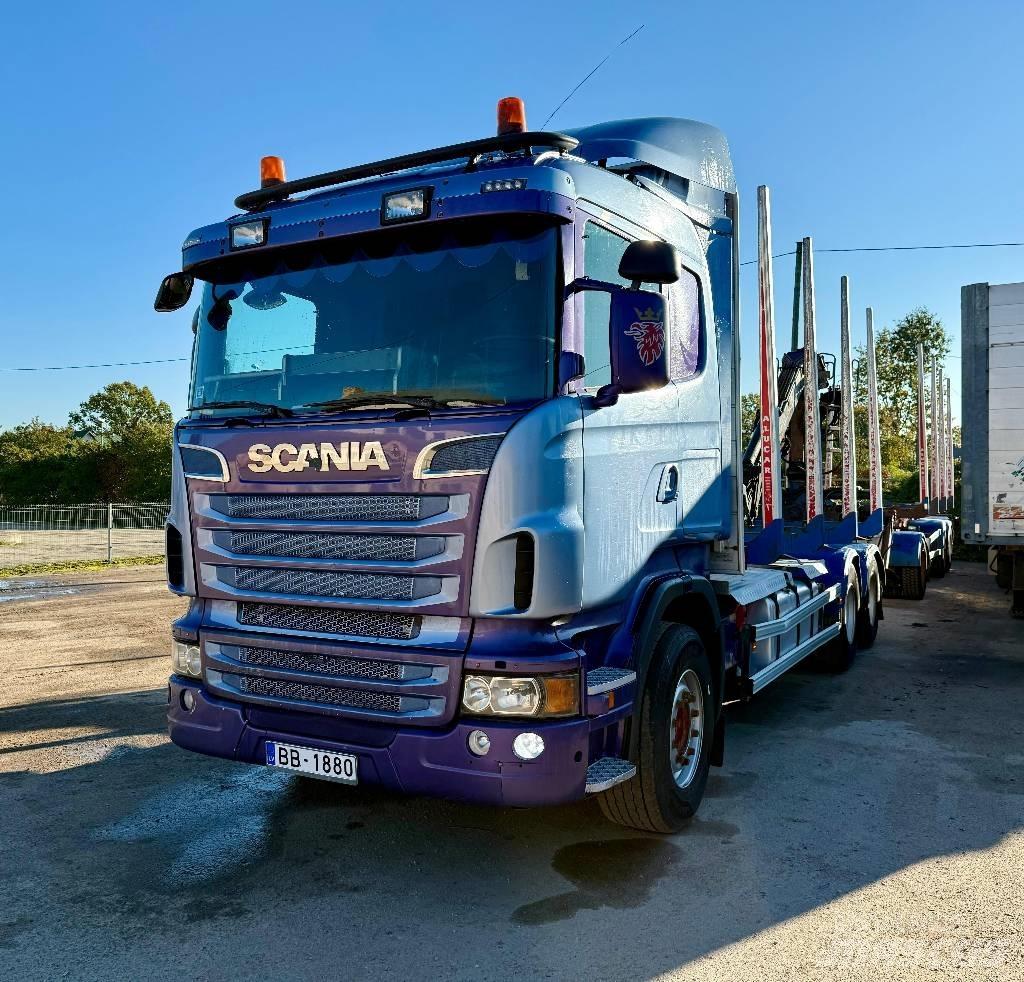 Scania R 500 Tomruk kamyonlari