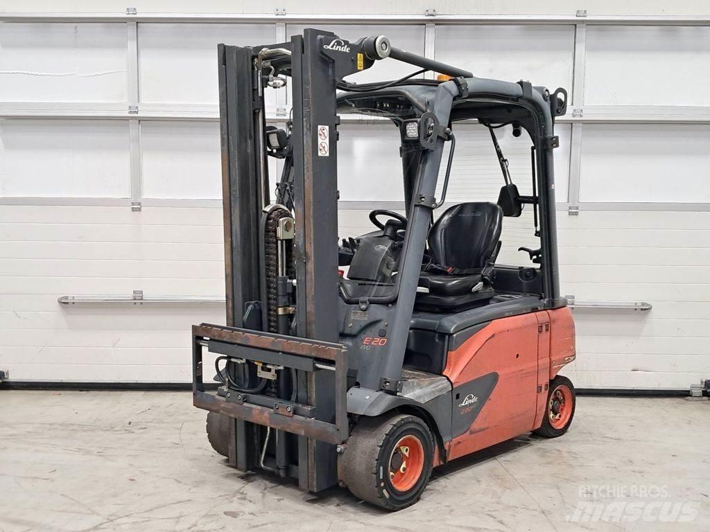 Linde E20PL-02 Elektrikli forkliftler