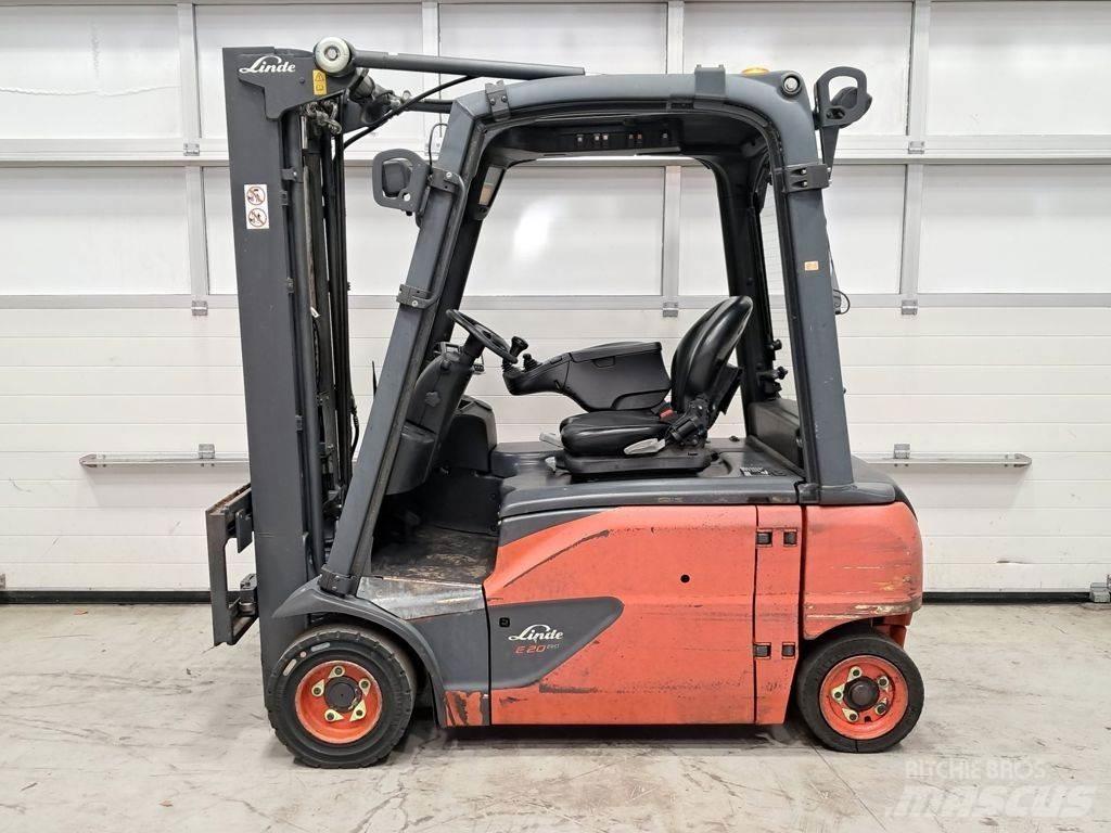 Linde E20PL-02 Elektrikli forkliftler