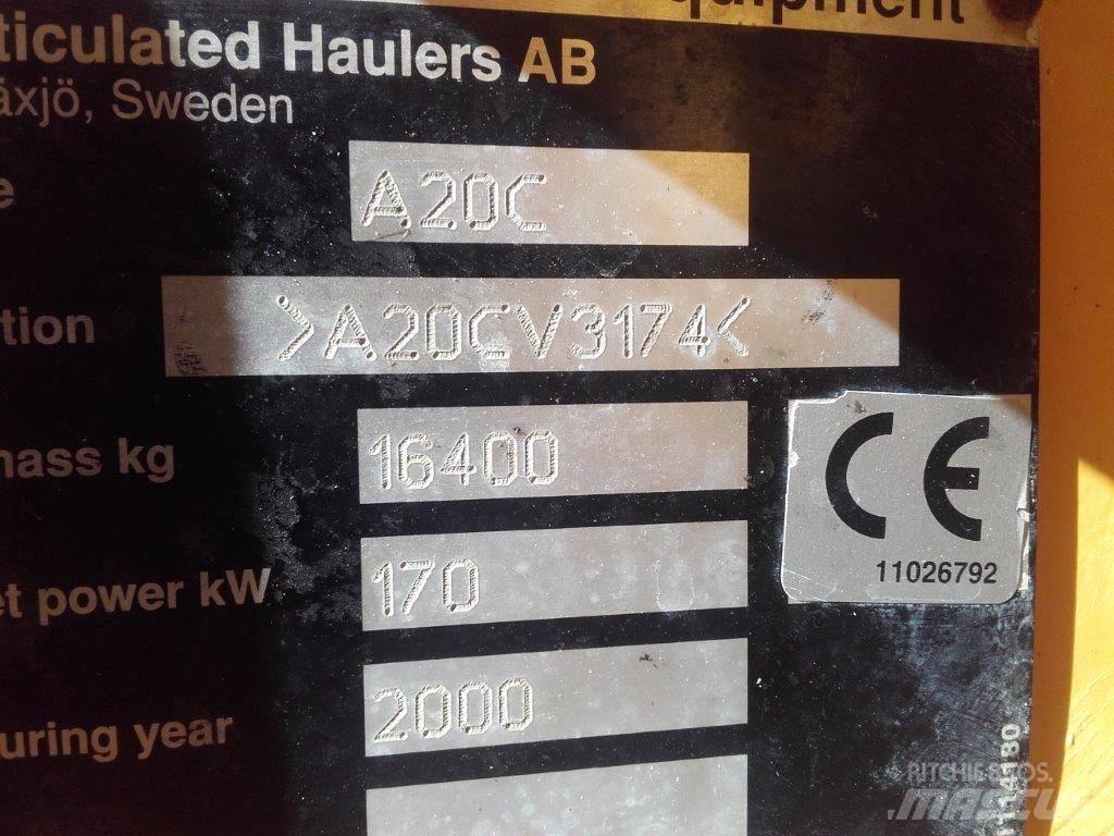 Volvo A20C Yol disi kaya kamyonu