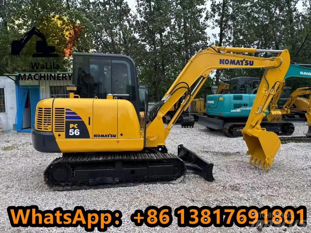 Komatsu PC 56-7 Mini ekskavatörler, 7 tona dek