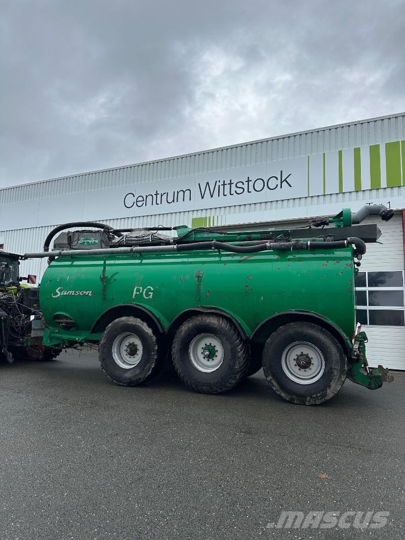 Samson PG 25 Sivi gübre ve ilaç tankerleri