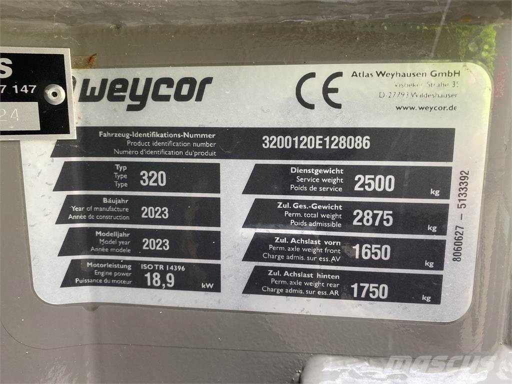 Weycor AR320 Cab Çok amaçlı yükleyiciler