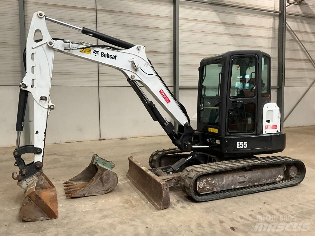 Bobcat E 55 Mini ekskavatörler, 7 tona dek