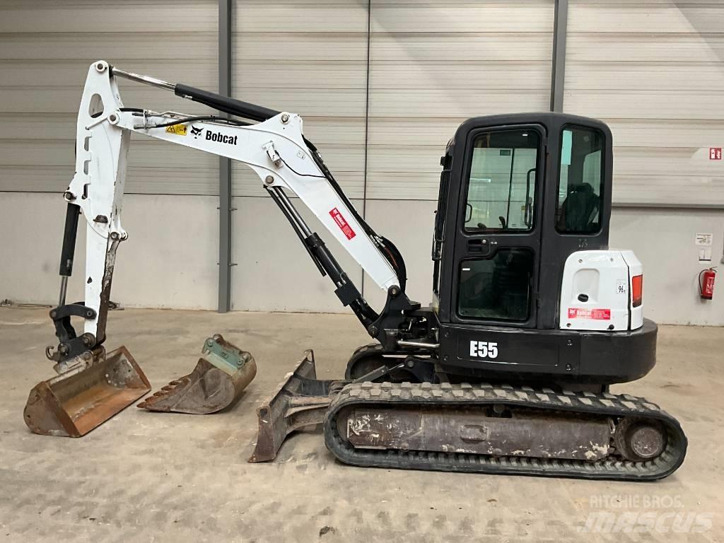 Bobcat E 55 Mini ekskavatörler, 7 tona dek