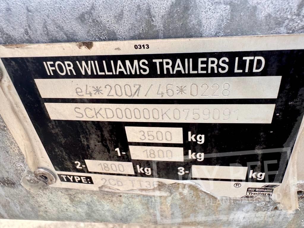 Ifor Williams TT3621 Damperli römorklari