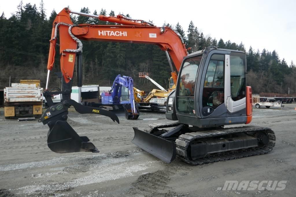 Hitachi ZX 75 US-3 Paletli ekskavatörler