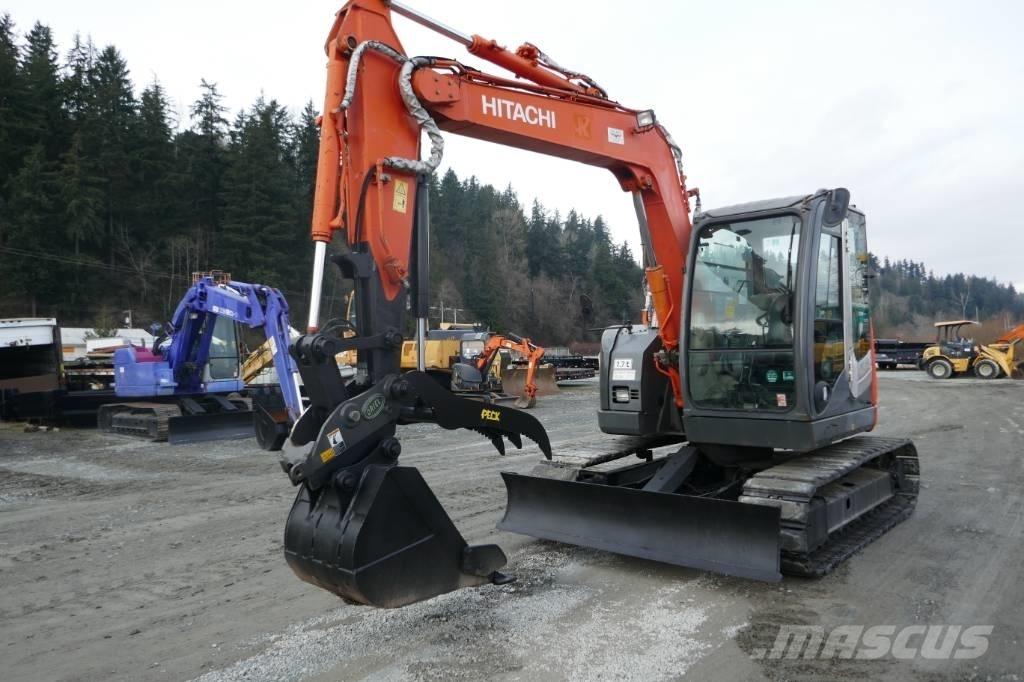 Hitachi ZX 75 US-3 Paletli ekskavatörler