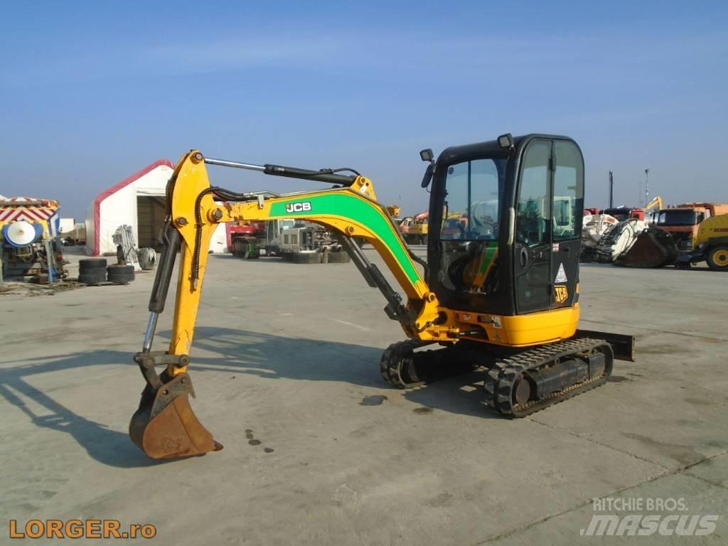 JCB 8025 Mini ekskavatörler, 7 tona dek