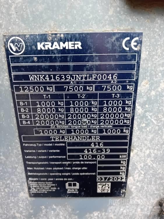 Kramer KT429 Tarimsal teleskopik yükleyiciler