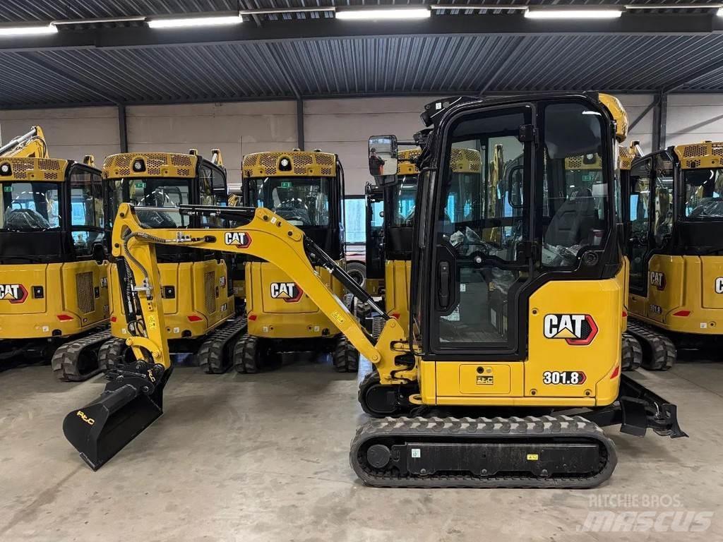 CAT 301.8 Next gen Mini ekskavatörler, 7 tona dek