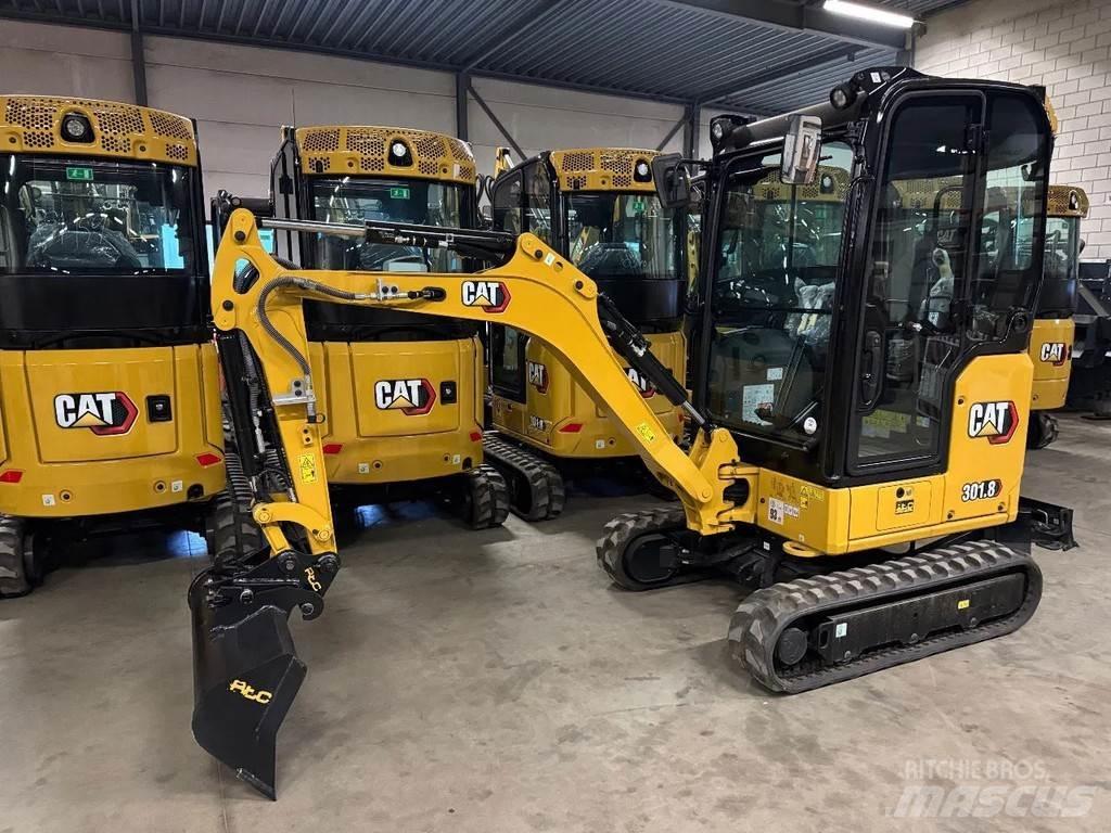 CAT 301.8 Next gen Mini ekskavatörler, 7 tona dek