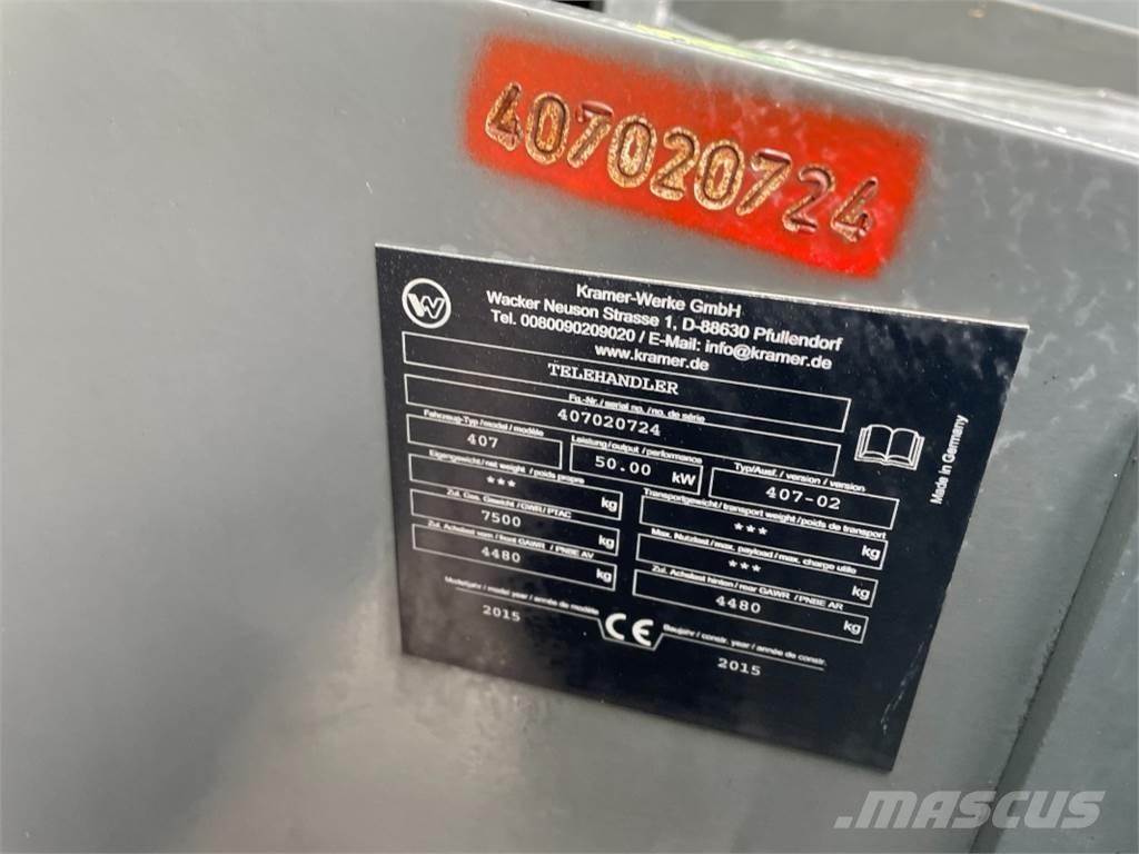 Kramer KT256 Teleskopik yükleyiciler