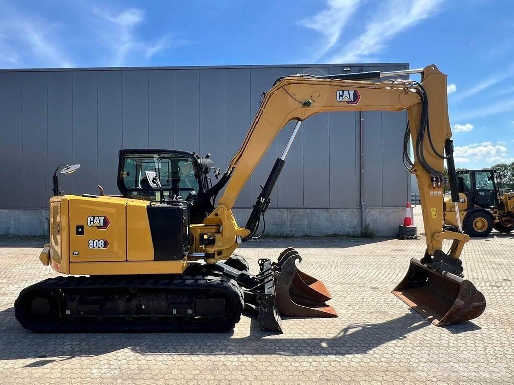 CAT 308-07CR Mini ekskavatörler, 7 tona dek