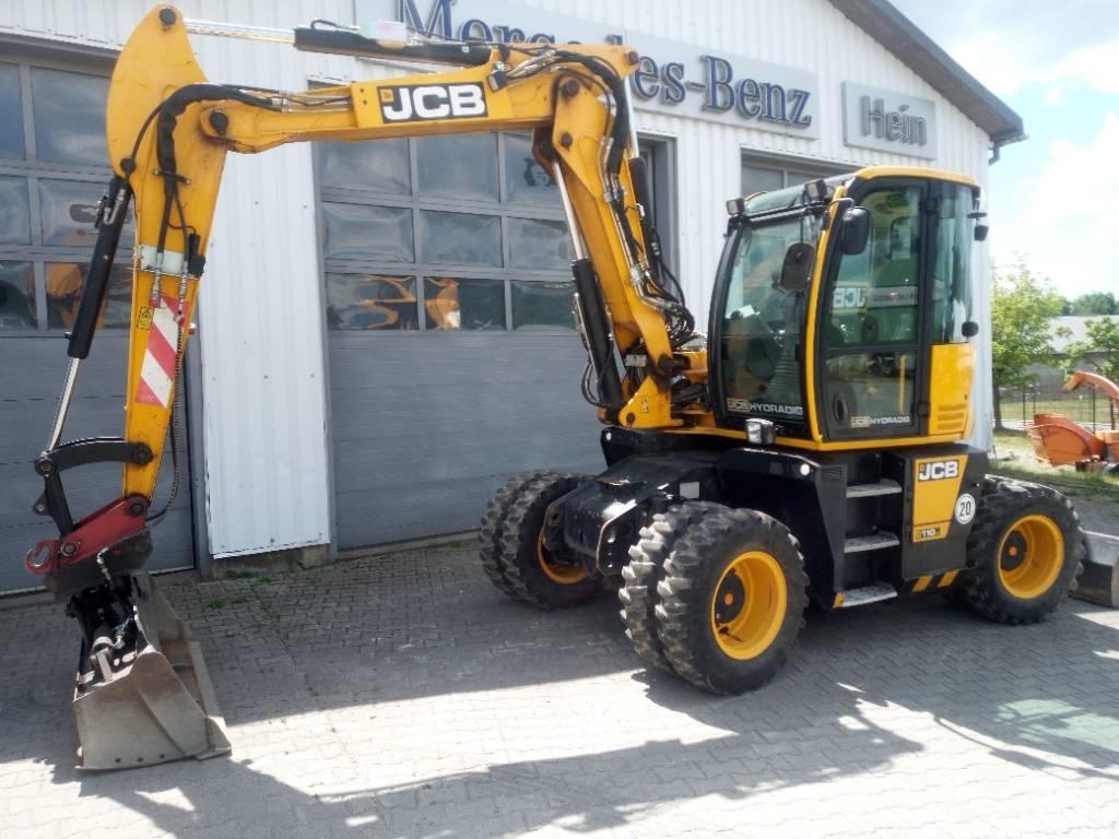 JCB Hydradig 110W Lastik tekerli ekskavatörler