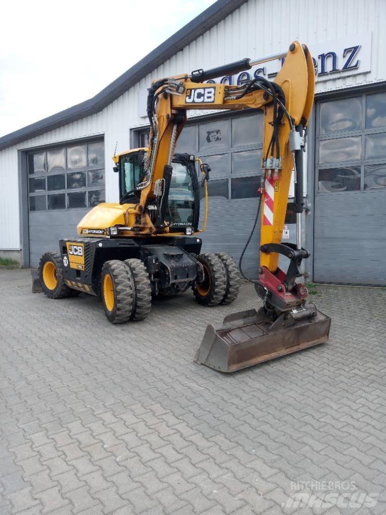 JCB Hydradig 110W Lastik tekerli ekskavatörler