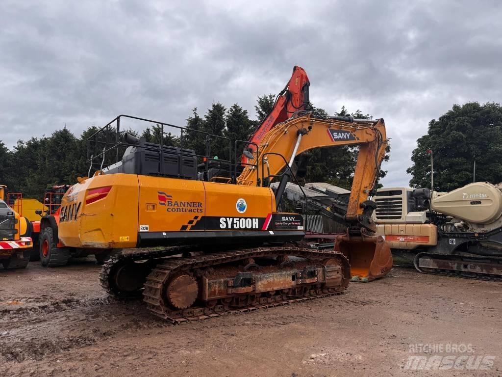 Sany SY 500 H Paletli ekskavatörler