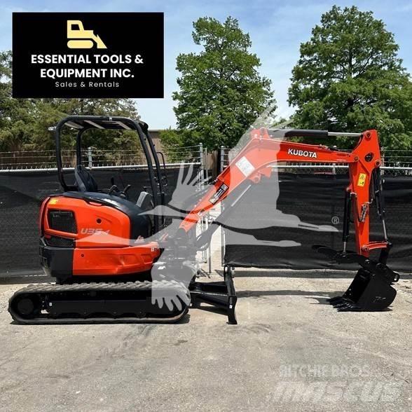 Kubota U35-4 Mini ekskavatörler, 7 tona dek