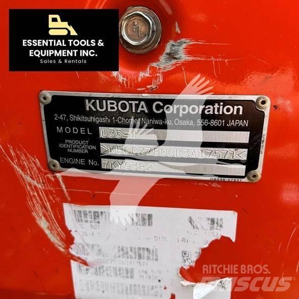 Kubota U35-4 Mini ekskavatörler, 7 tona dek