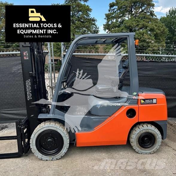 Toyota 8FDU30 Dizel forkliftler