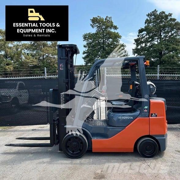 Toyota 8FGCU30 Dizel forkliftler