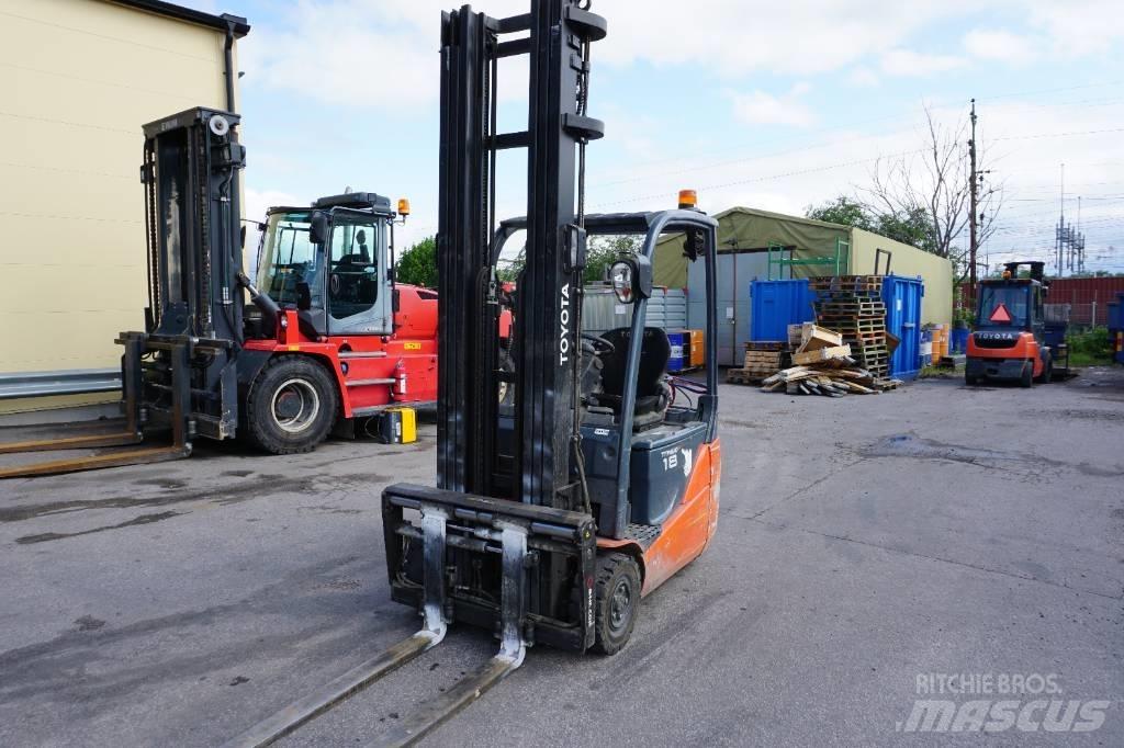 Toyota 8FBEK18T Elektrikli forkliftler