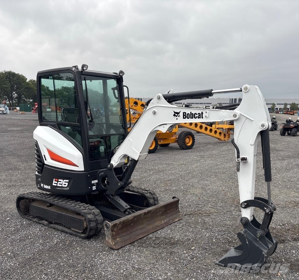 Bobcat E 26 Mini ekskavatörler, 7 tona dek