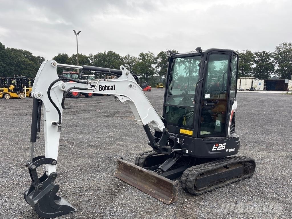Bobcat E 26 Mini ekskavatörler, 7 tona dek