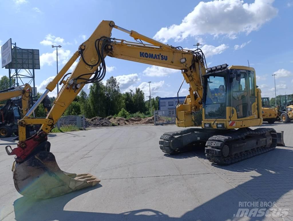 Komatsu PC 138 US-11 Paletli ekskavatörler