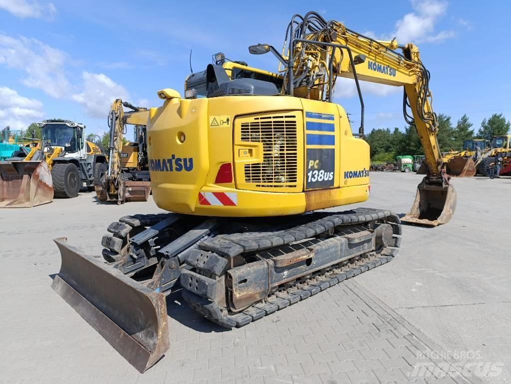Komatsu PC 138 US-11 Paletli ekskavatörler
